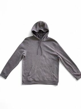 Tek Gear Ultrasoft Fleece Hoodie Grey Heather Large L